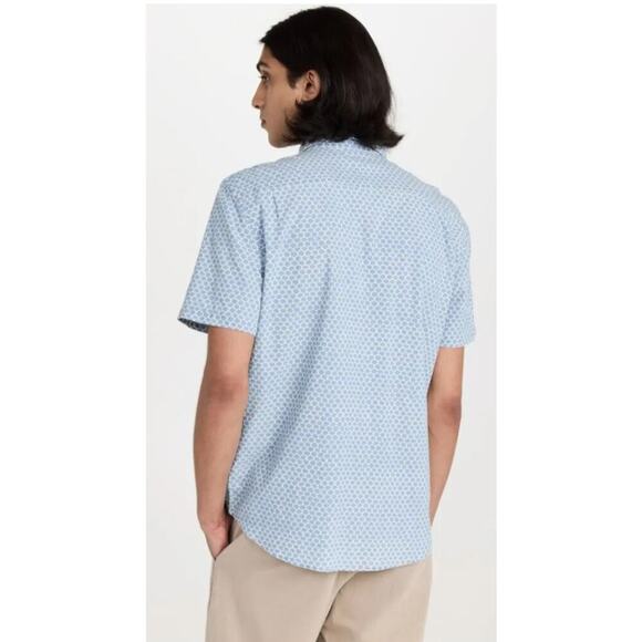 Faherty Brand Men's Size XL Short Sleeve Stretch Playa Shirt - Picture 2 of 8